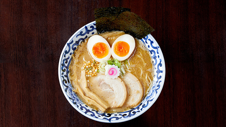 Seafood tonkotsu ramen Tokyoeki Ikaruga