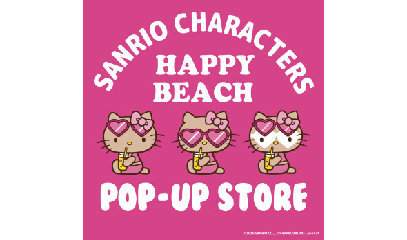 SANRIO CHARACTERS HAPPY BEACH POP-UP STORE