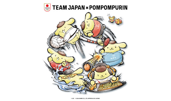 TBSストア出張所「TEAM JAPAN × ポムポムプリン コラボグッズ POP-UP STORE」