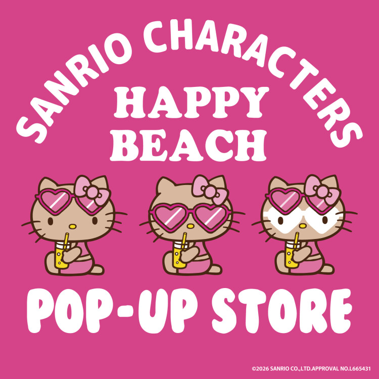SANRIO CHARACTERS HAPPY BEACH POP-UP STORE