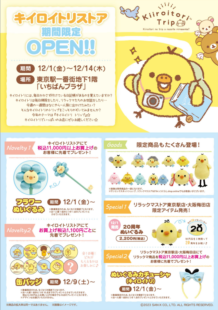 キイロイトリストア